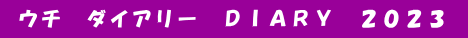  ウチ　ダイアリー　ＤＩＡＲＹ　２０２３ 